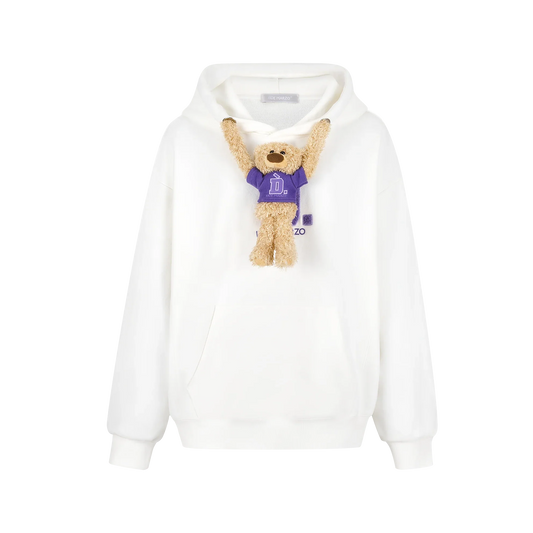 13DE MARZO WHAT A D BEAR HOODIE