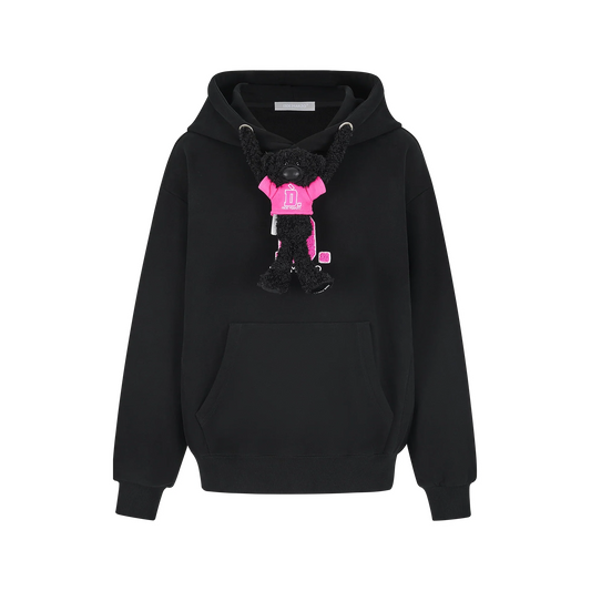 13DE MARZO WHAT A D BEAR HOODIE
