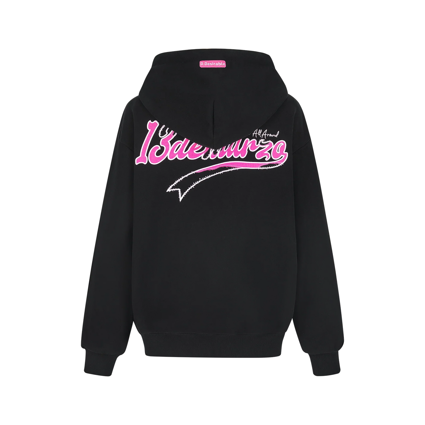 13DE MARZO WHAT A D BEAR HOODIE