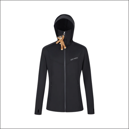 13DE MARZO Sun Protection Jacket Black