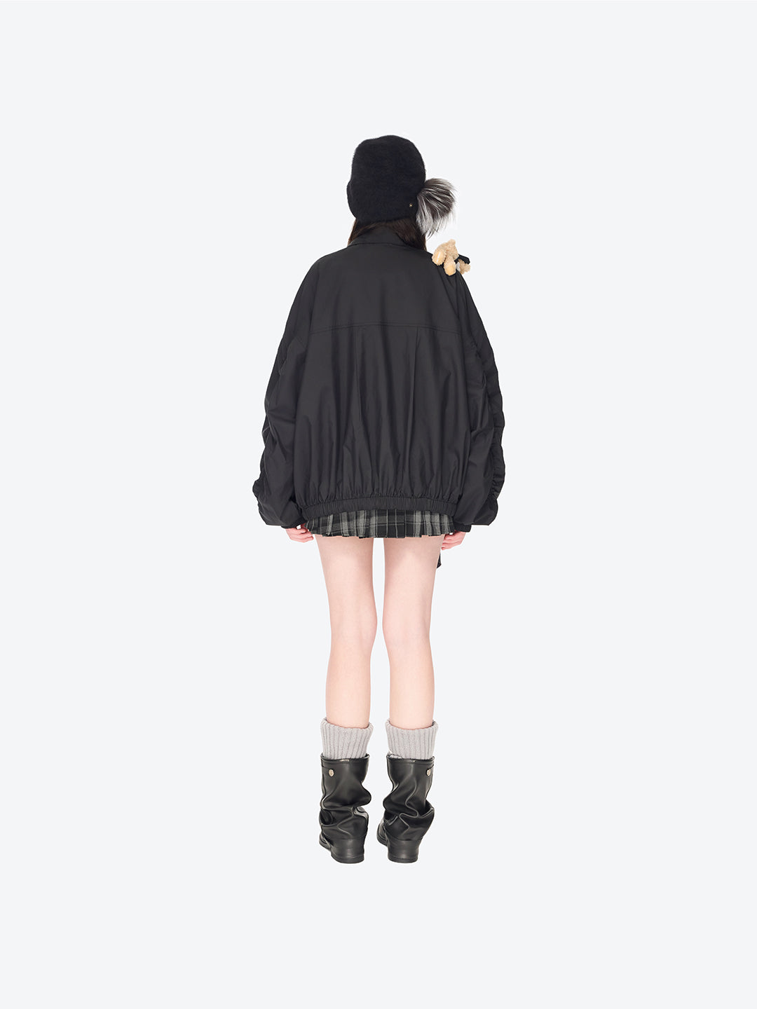 13DE MARZO Sheriff Bear Sports Jacket Black