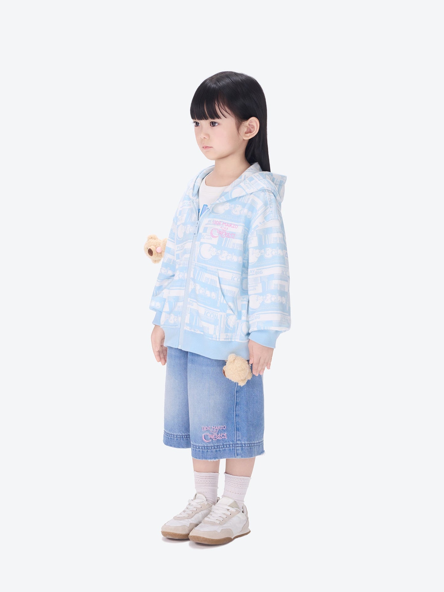 13DE MARZO BabyBear Bubblegum T-shirt Blue