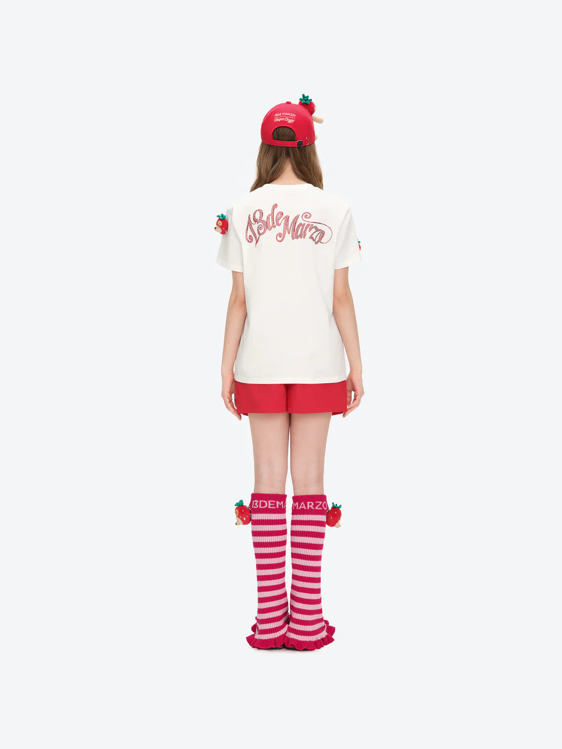 13DE MARZO Lollipop Bear Baseball Cap Red