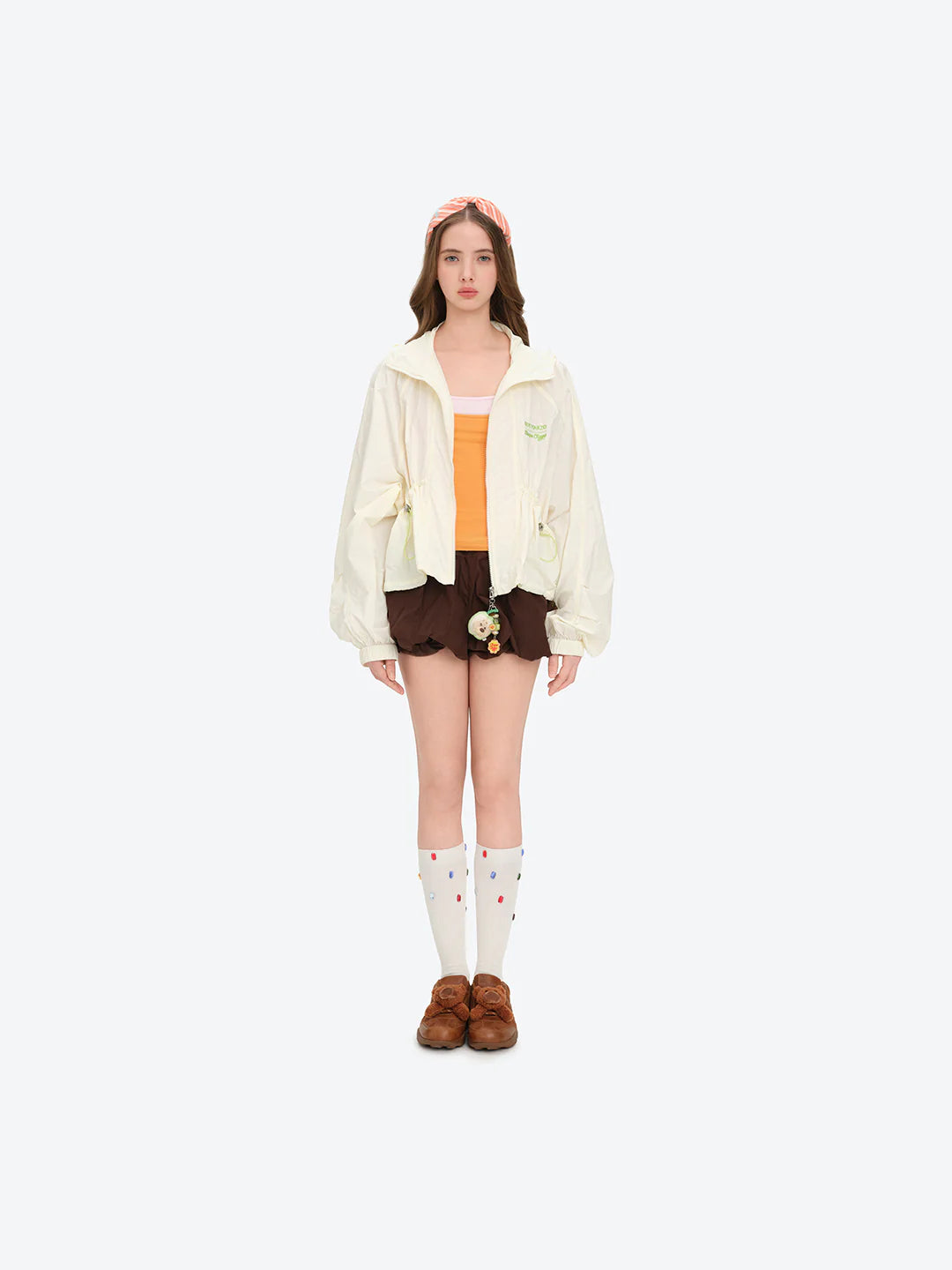 13DE MARZO Bear Vintage Racing Sneaker Brown