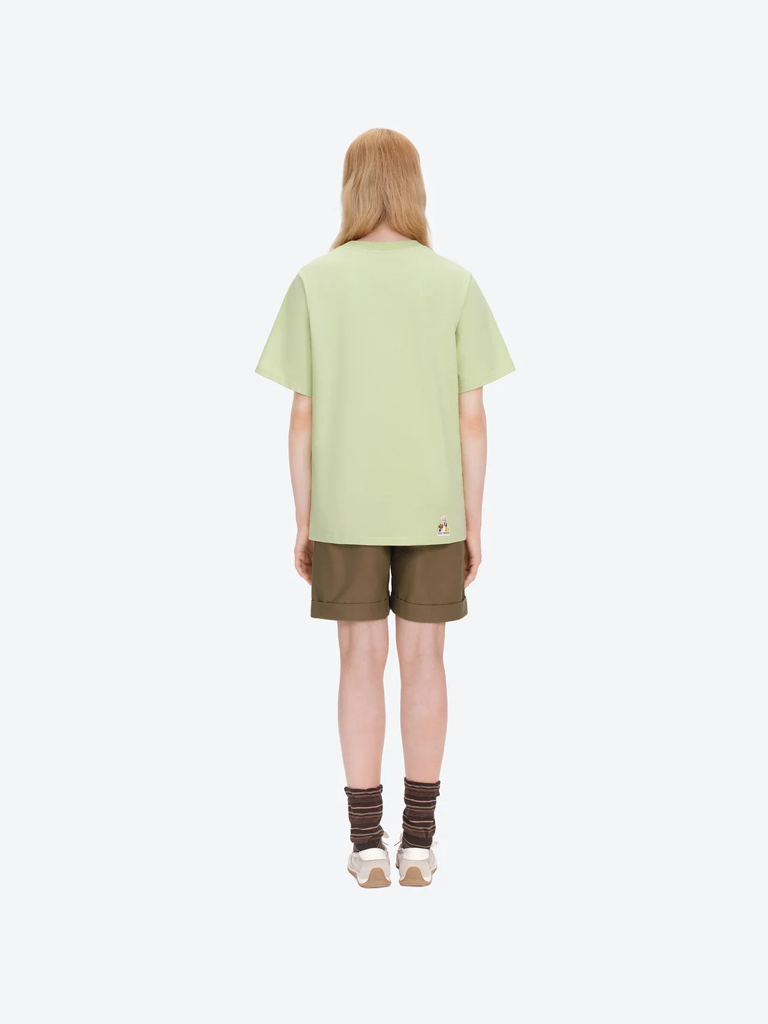 13DE MARZO Valley Pumpkin Print T-shirt Green