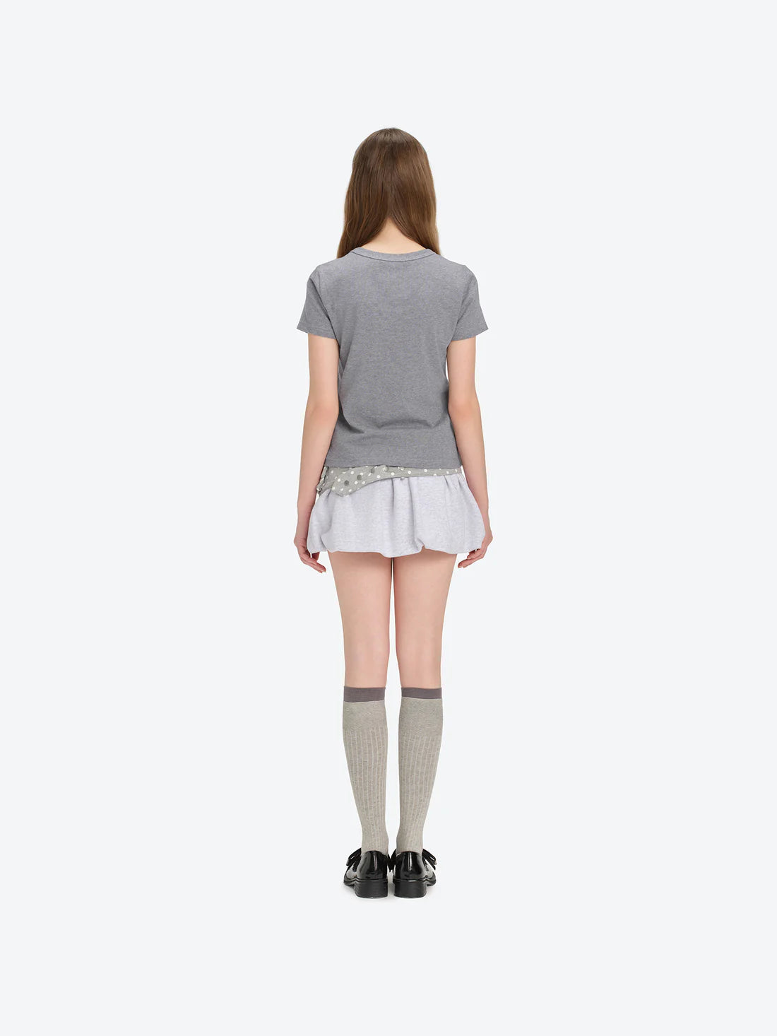 13DE MARZO Bear Base T-shirt Grey