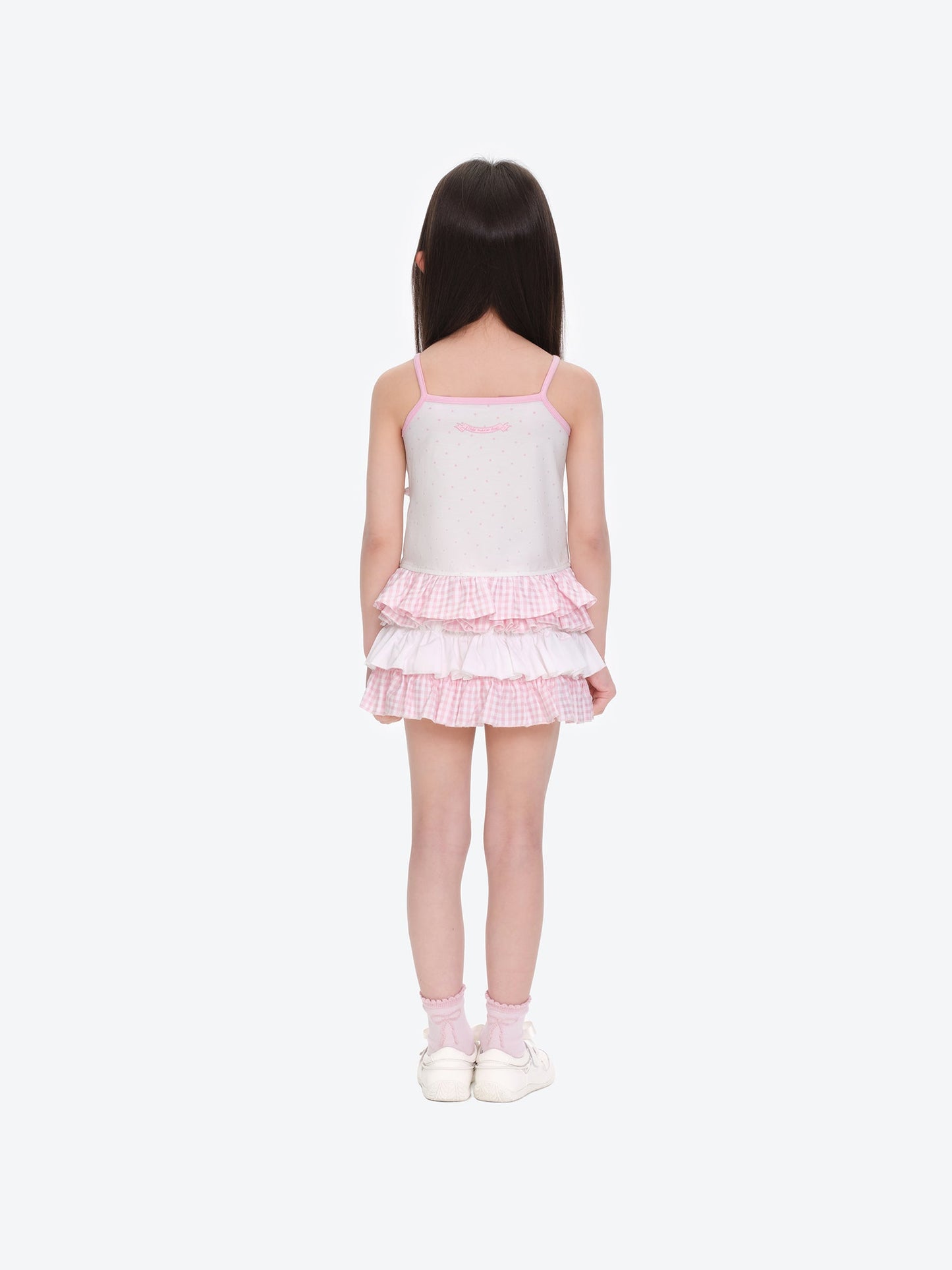 13DE MARZO BabyBear Strawberry Cake Layered Skirt