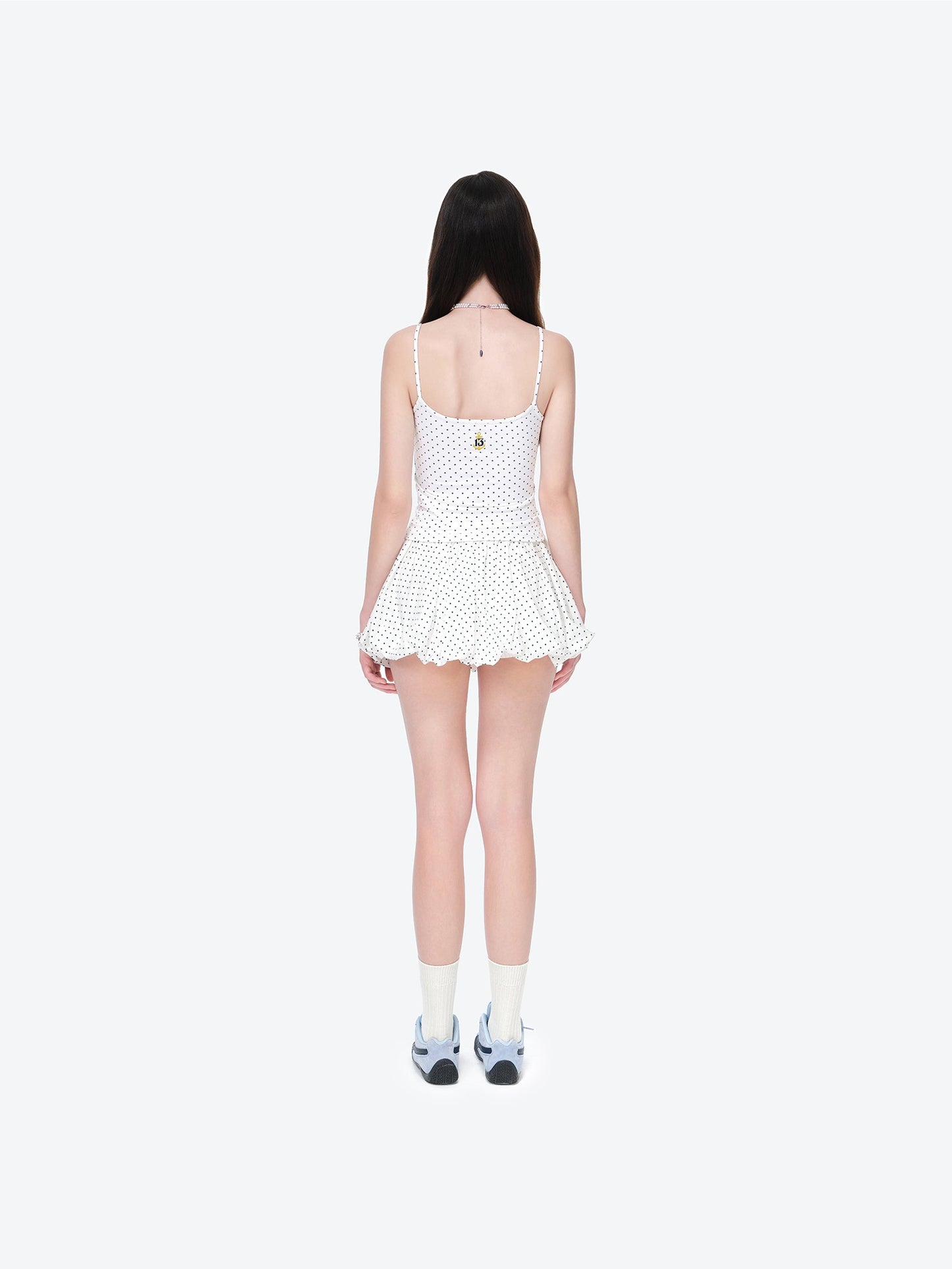 13DE MARZO Sailor Bear Polka Dot Camisole