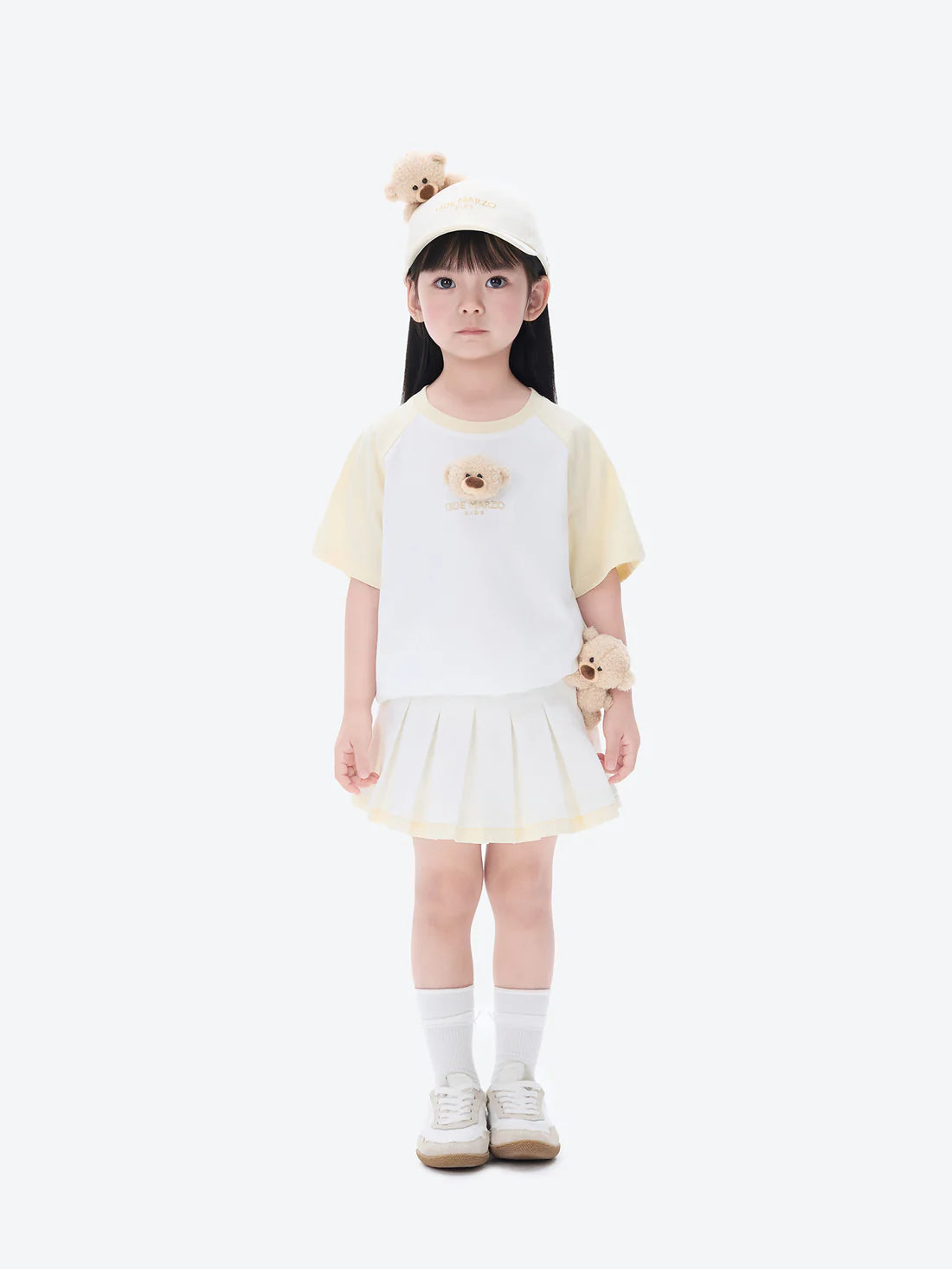 13DE MARZO BabyBear Raglan T-shirt Yellow