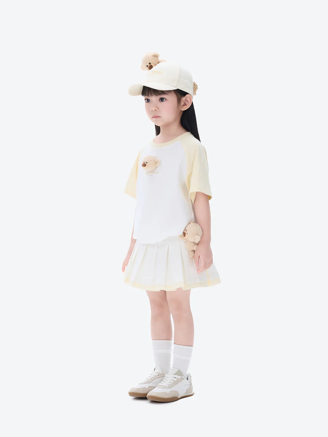 13DE MARZO BabyBear Raglan T-shirt Yellow