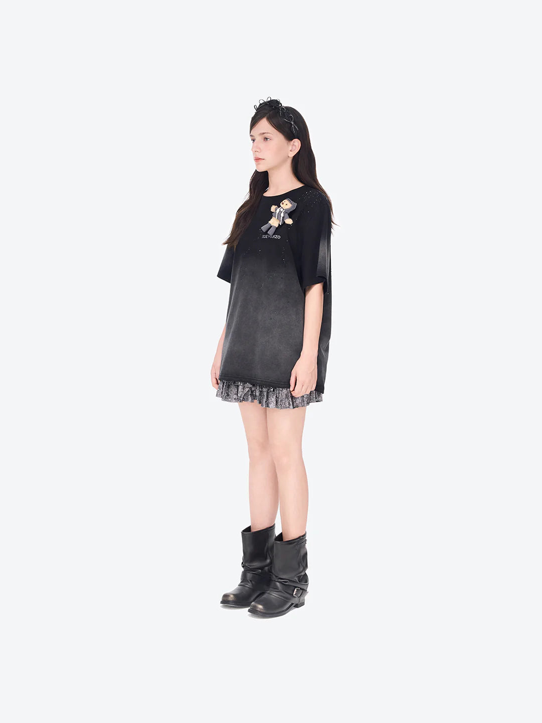 13DE MARZO Rainy Day T-shirt Black