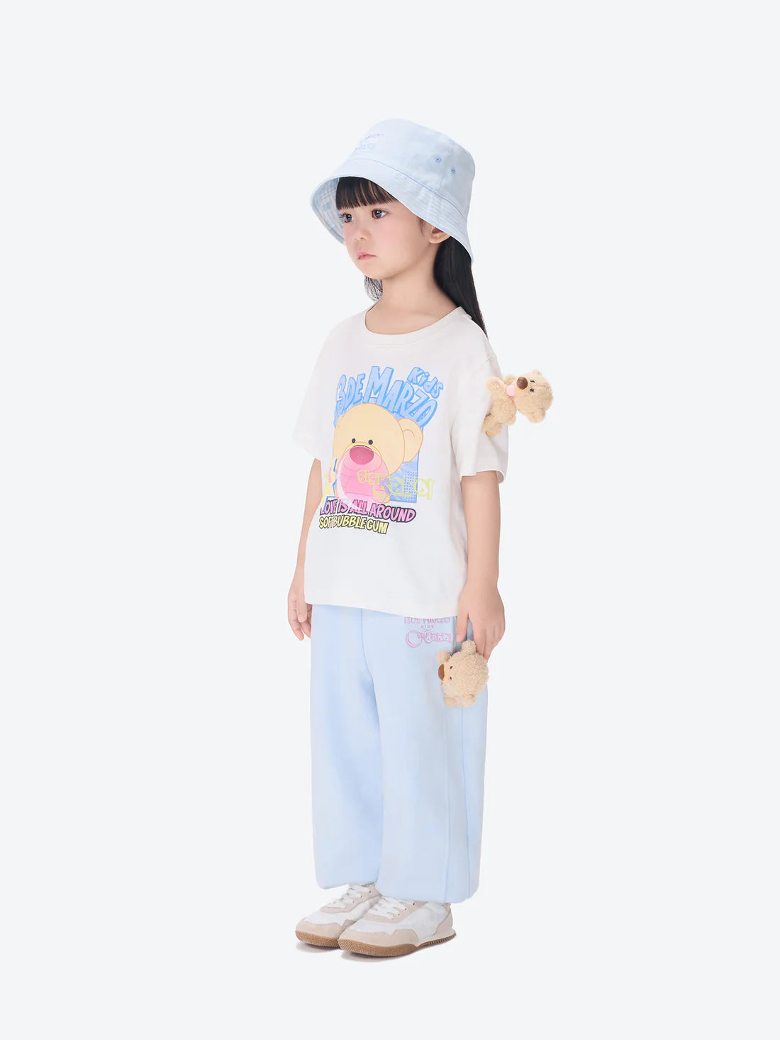 13DE MARZO BabyBear Bubblegum T-shirt Beige