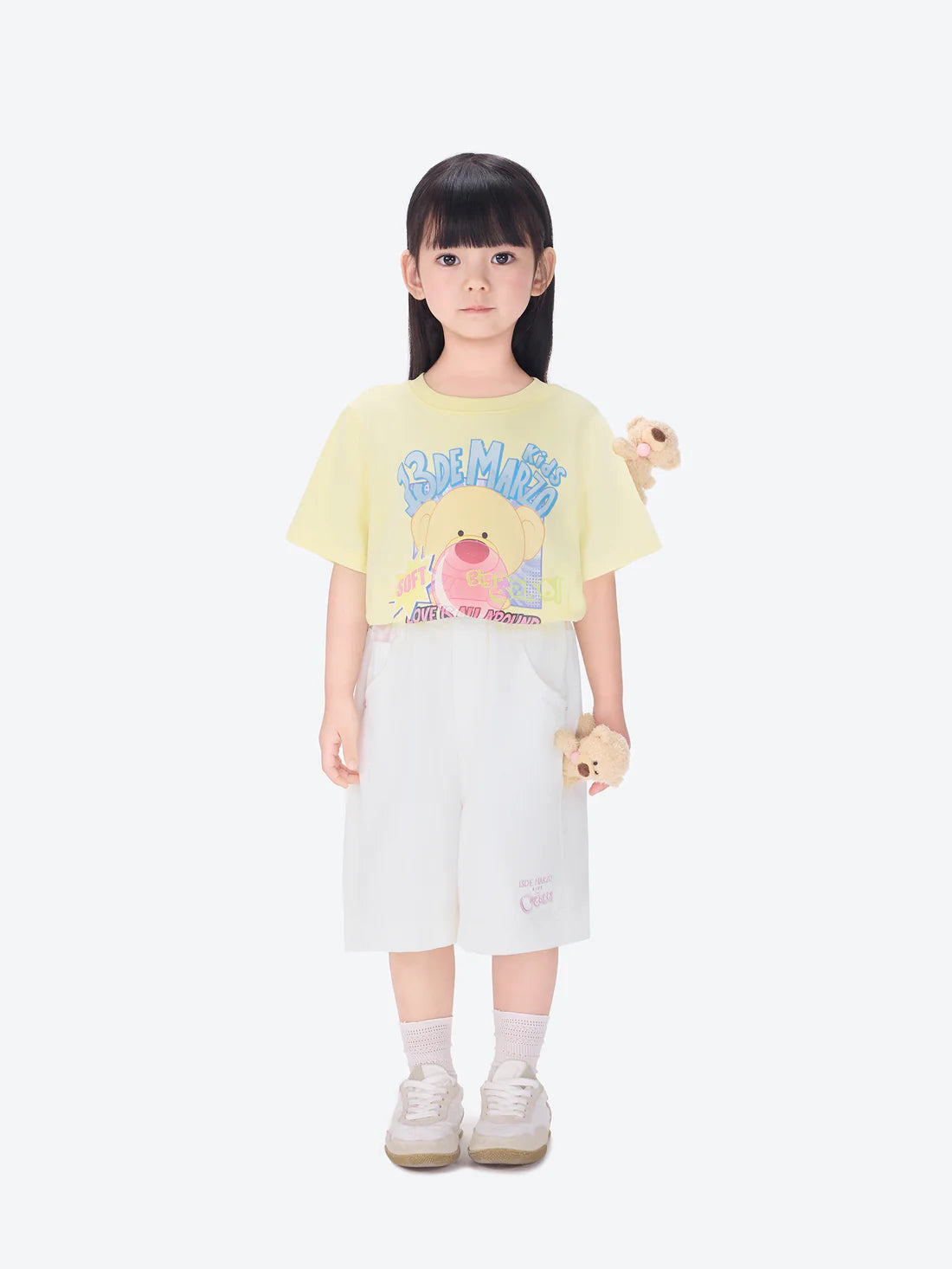 13DE MARZO BabyBear Bubblegum T-shirt Yellow