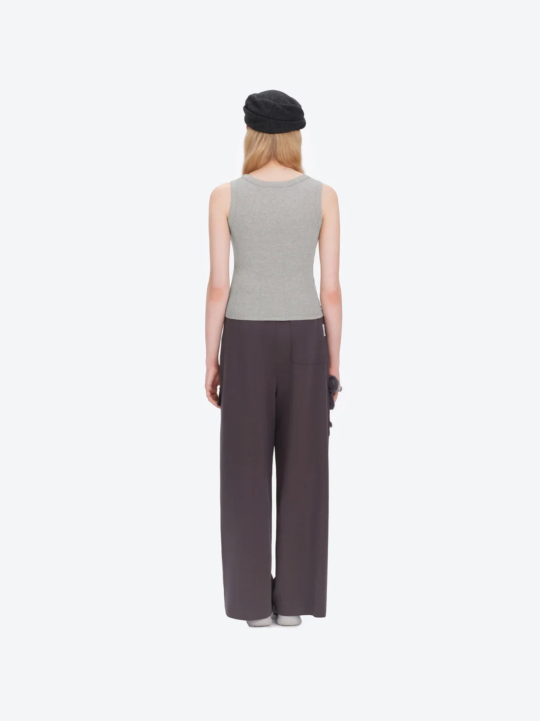 13DE MARZO Mini Bear Base Vest Grey