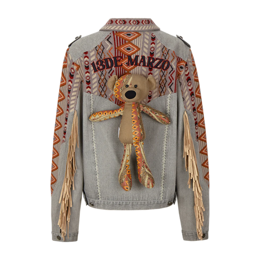 13DE MARZO TRIBE HUNTING TOTEM PATCH JACKET