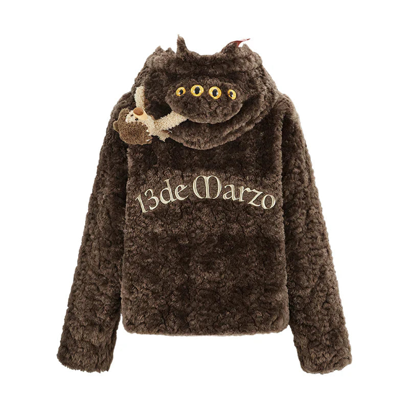 Harry Potter × 13DE MARZO The Monster Book Fuzzy Coat