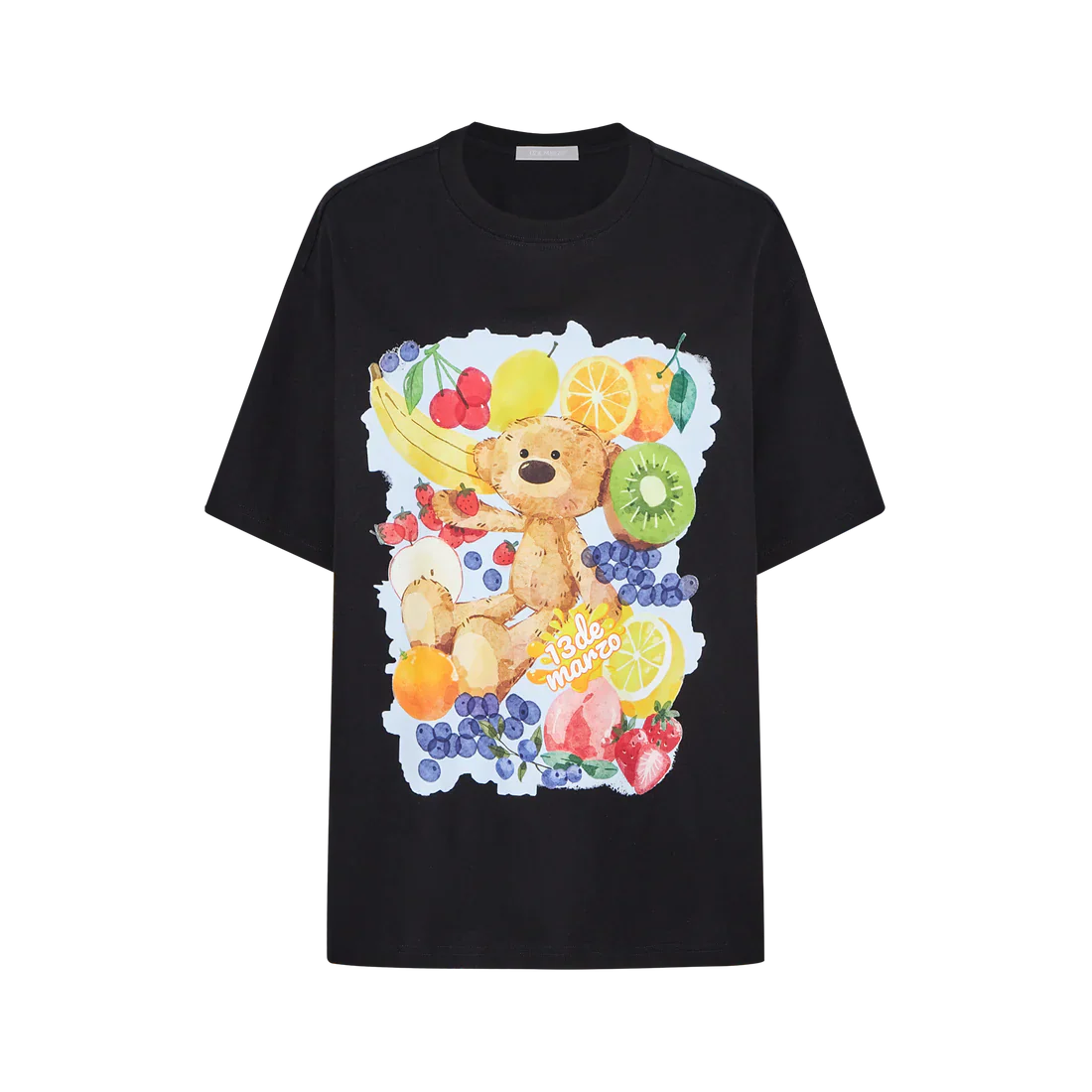13DE MARZO BEAR WITH FRUIT T-SHIRT