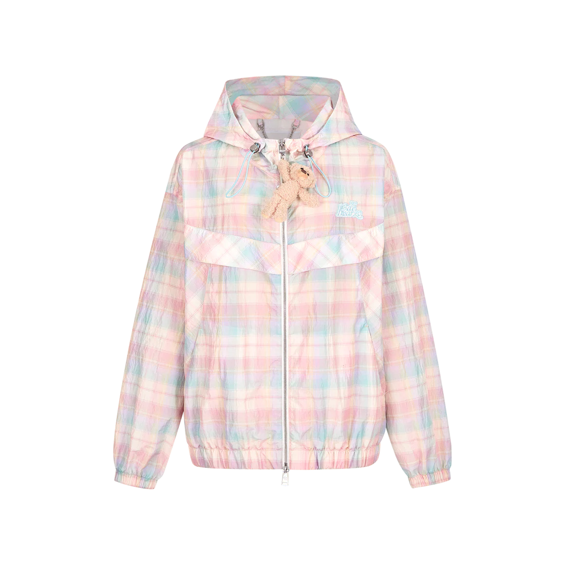 13DE MARZO Bear Thin Trainer Coat Pink