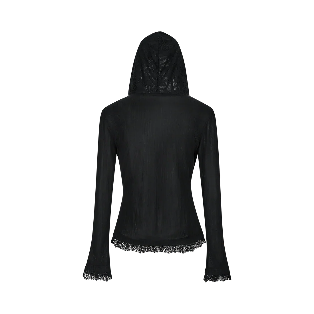 13DE MARZO Bear Lacy Pearl Cardigan