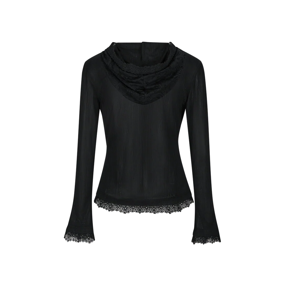 13DE MARZO Bear Lacy Pearl Cardigan