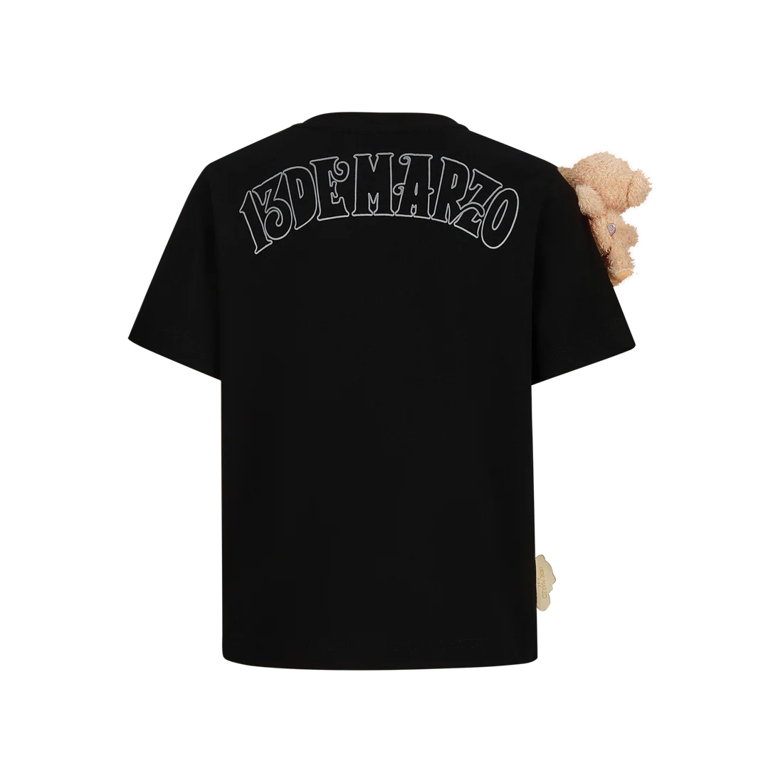 13DE MARZO BabyBear Base T-shirt Black