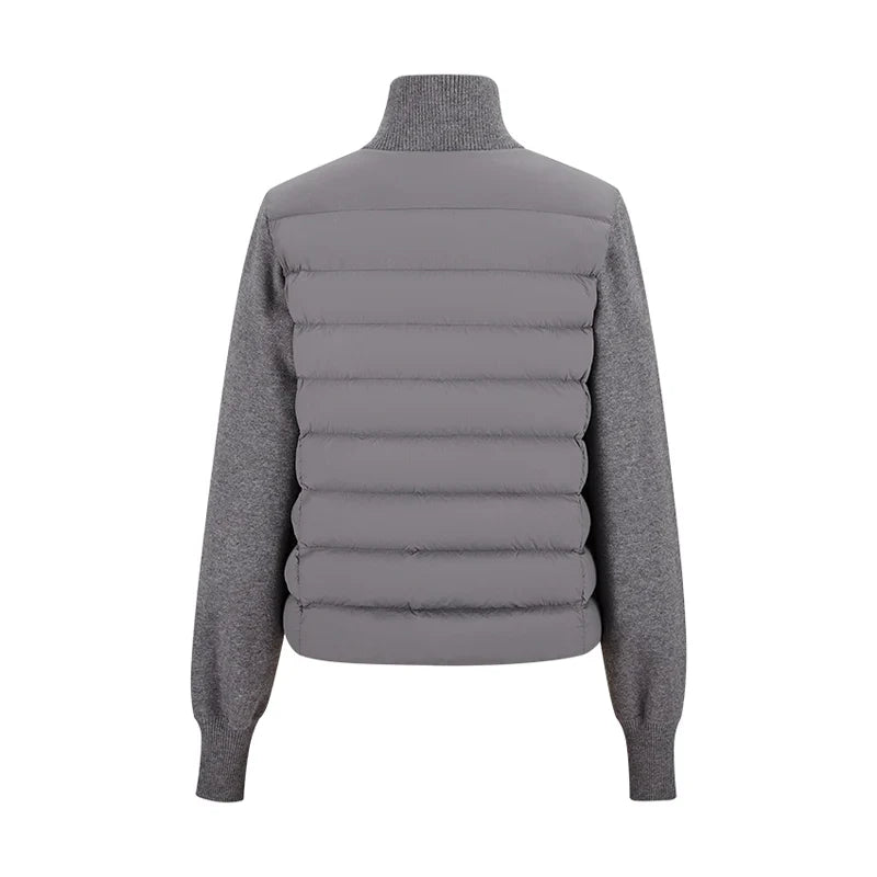 13DE MARZO Bear Zipper Down Jacket