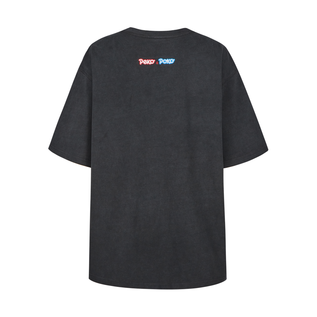 13DE MARZO Peko Sweets Bear Washed T-shirt Black