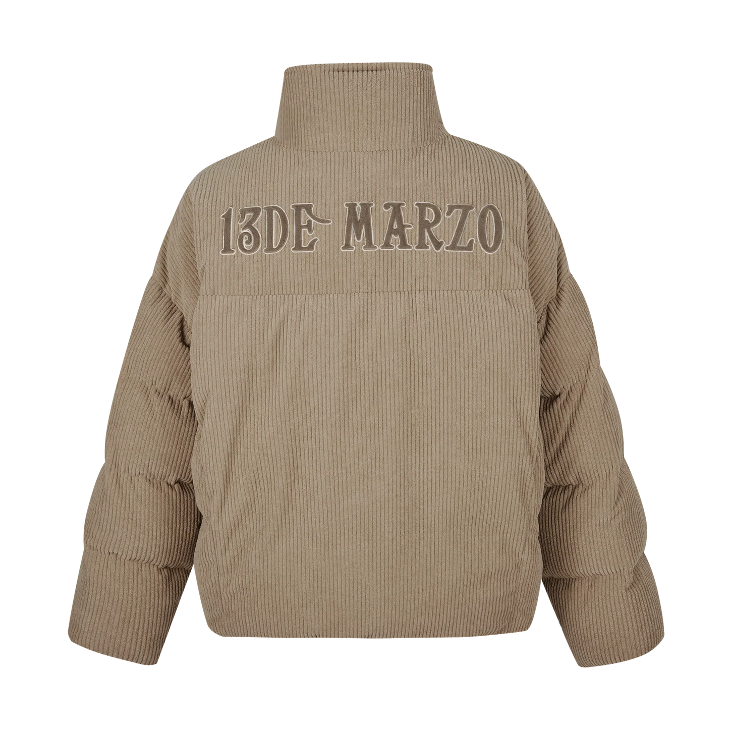 13DE MARZO CORDUROY BEAR DOWN JACKET