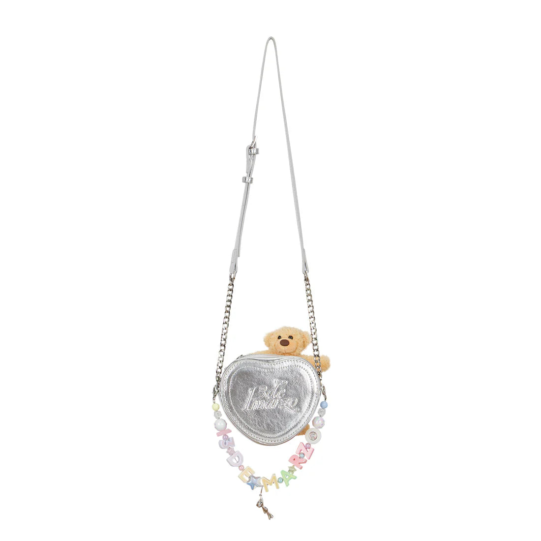 13DE MARZO LOGO PENDENT HEART BAG