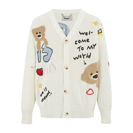 13DE MARZO Doozoo Doodles Cardigan