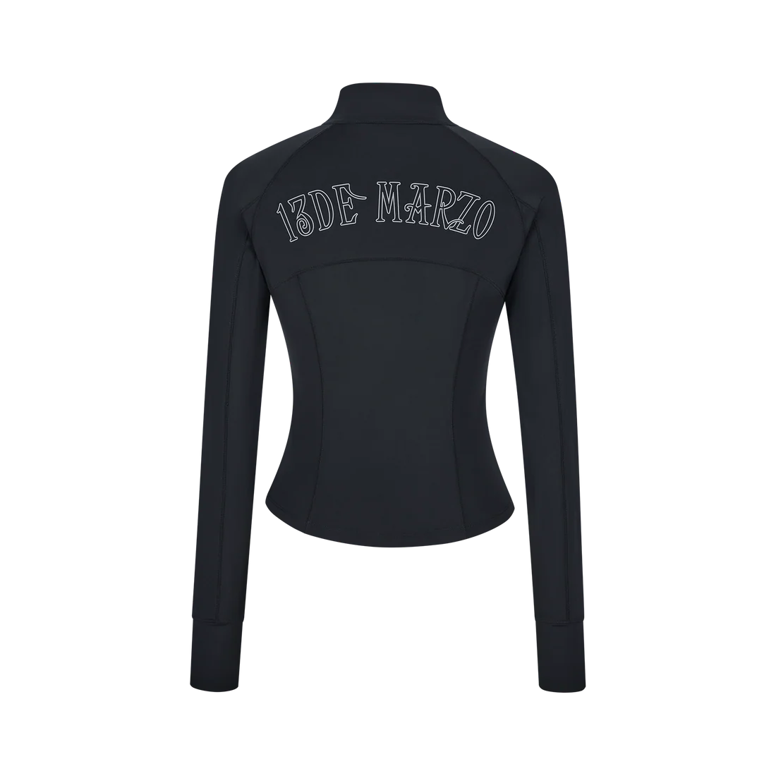 13DE MARZO Sunburnt Bear Sun Protection Slim Jacket Black