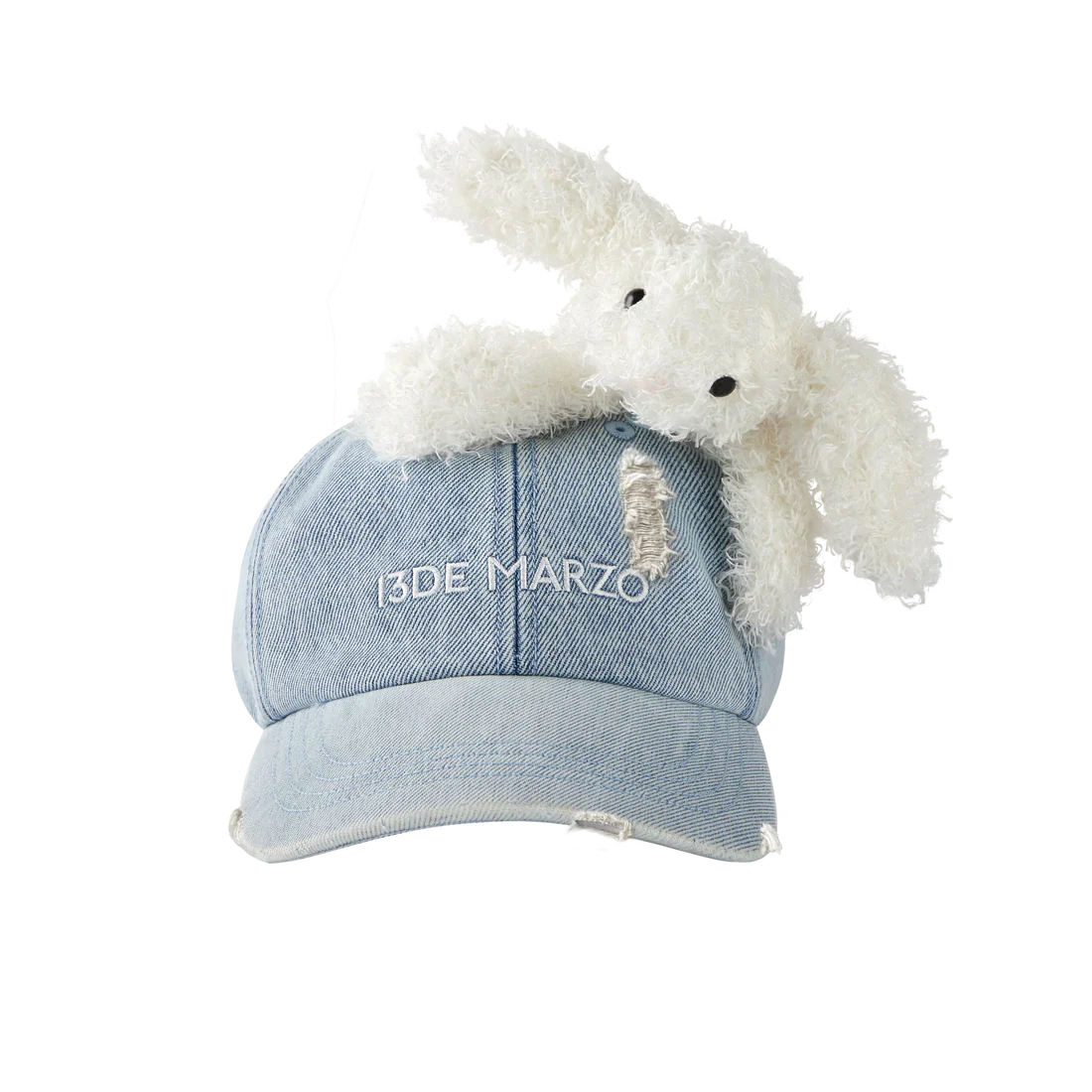 13DE MARZO DOOZOO WASHED DENIM CAP BLUE