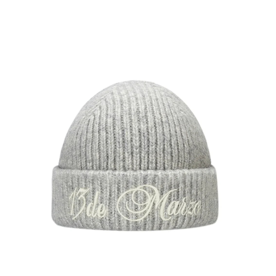 13DE MARZO BEAR EARMUFF BEANIE GREY
