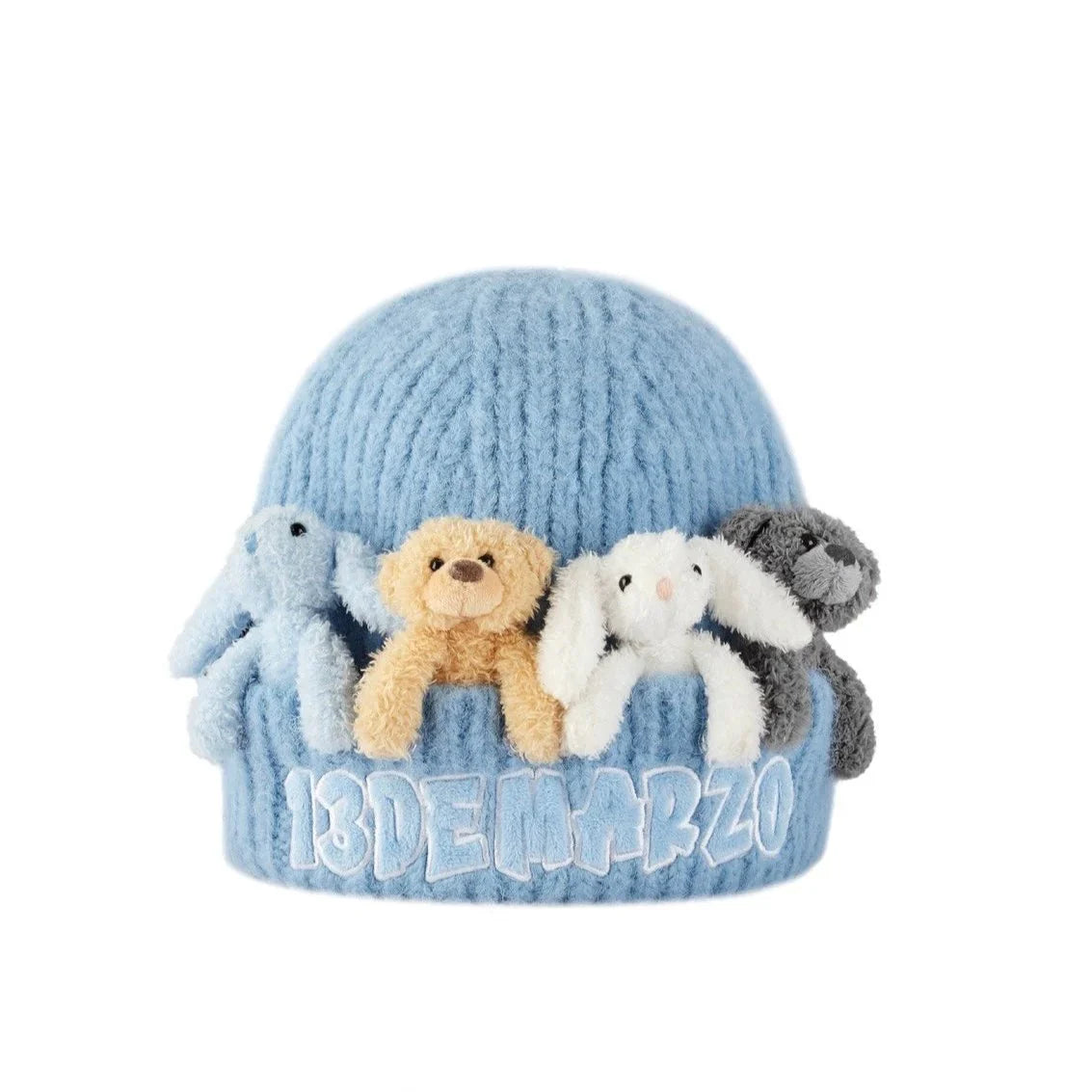 13DE MARZO FRIENDS HANGOUT BEANIE BLUE