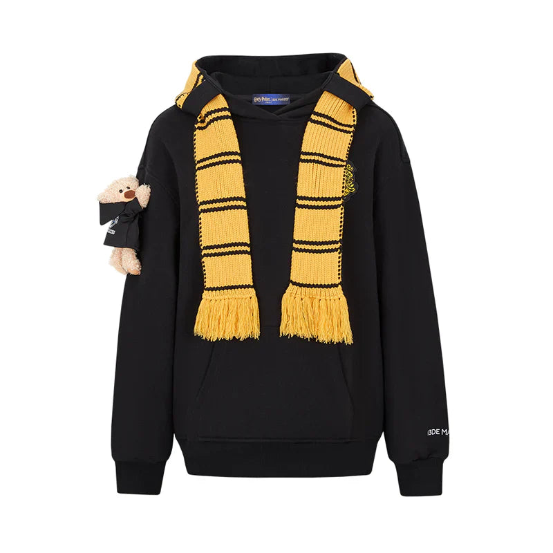 Harry Potter × 13DE MARZO Hogwarts Four Houses Bear Scarf Sweater