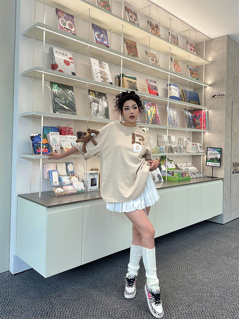 13 DE MARZO  LOGO PATCH  PATCHWORK  T-SHIRT