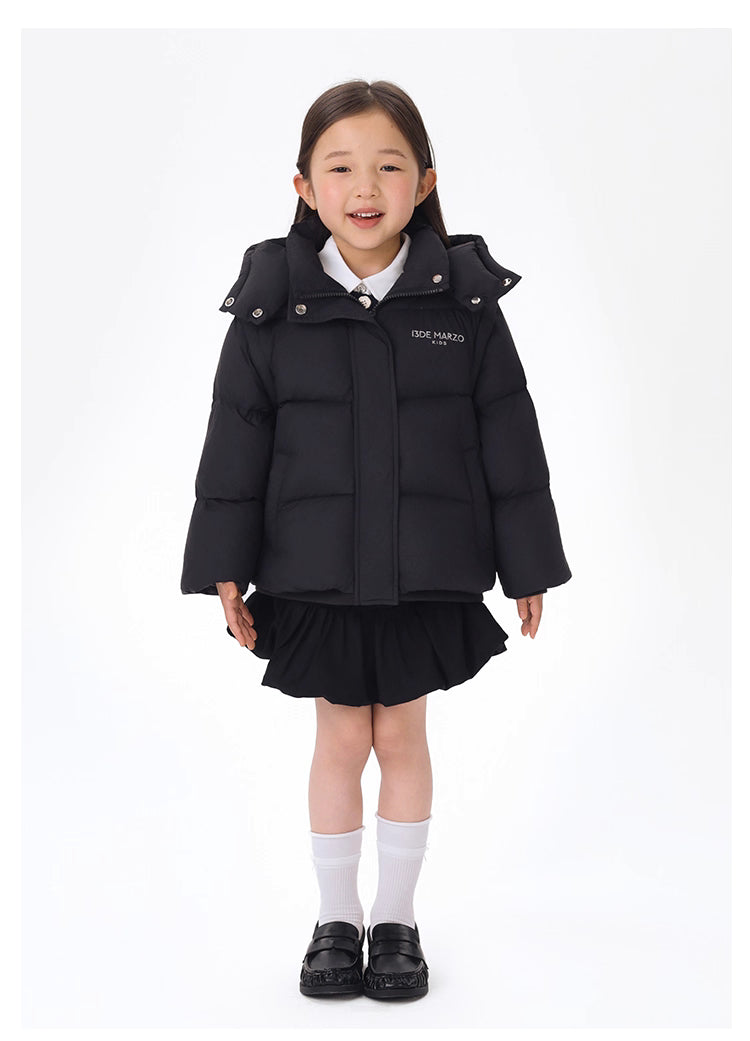 13DE MARZO Kids Down Jacket with Removable Sleeves