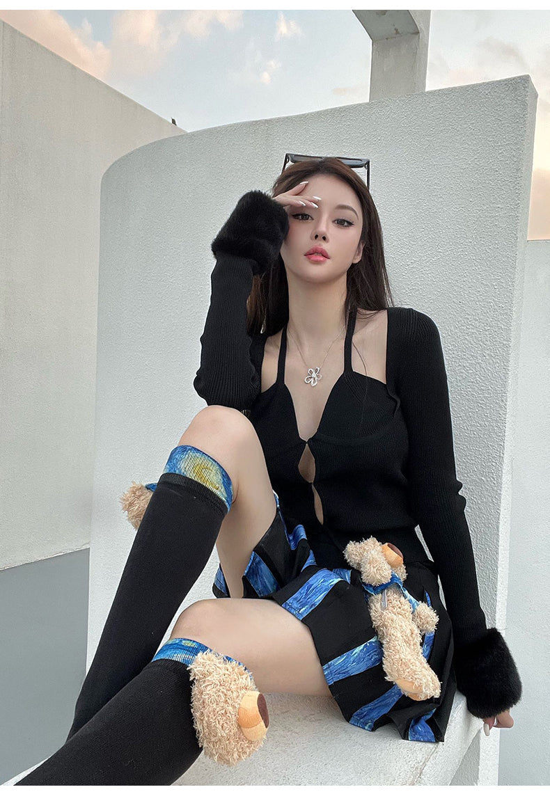 13 DE MARZO VAN GOGH BEAR SKIRTS