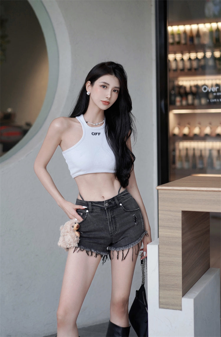 13 DE MARZO  MASTERPIECE DENIM SHORTS