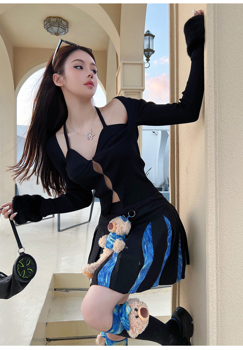 13 DE MARZO VAN GOGH BEAR SKIRTS
