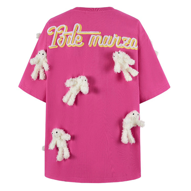 13 DE MARZO FULL OF THREE-DIMENSIONAL BEAR TSHIRTS
