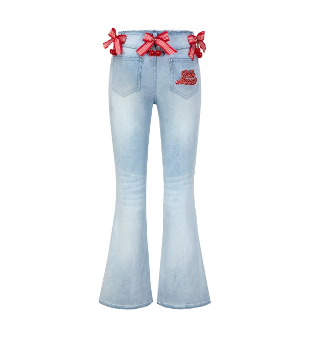 13DE MARZO CHERRY WASHED JEANS