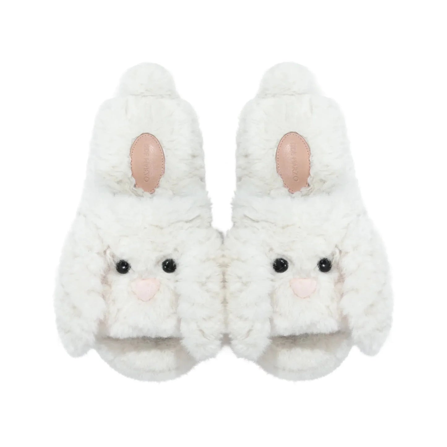 13 DE MARZO DOOZOO DYNAMIC FUZZY SLIPPER IN WHITE